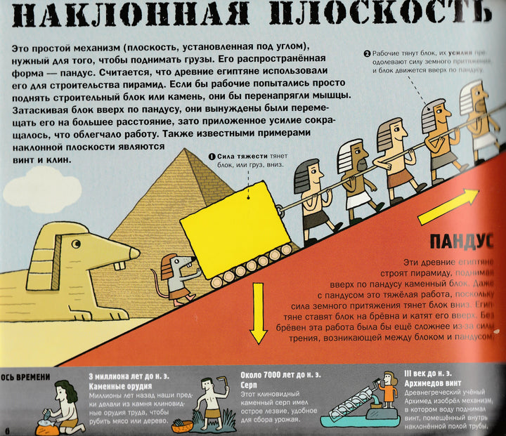 Крутая Механика для любознательных. Собери 12 настоящих механизмов!-Н. Арнольд-Лабиринт-Lookomorie